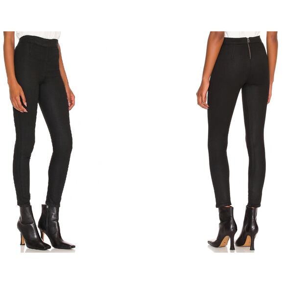 Lovers + Friends Denim Jesse High Rise Skinny Jeans Black SZ 30 - Picture 12 of 12